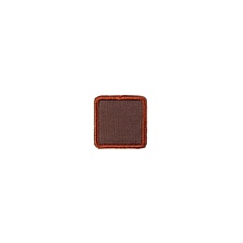Термоаппликация Квадрат малый  (3, коричневый)