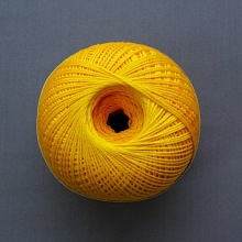 Пряжа "Нарцисс" 100% мерсериз. хлопок 100гр/400м (0306, т.желтый)
