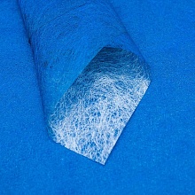 Декоративный нетканый материал с глиттером A4, 25 гр., 10 шт. GN55-30-11  (39, сини...