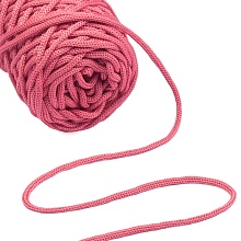 Шнур полиэф. для вязания и макраме  3 мм (малиновое суфле)