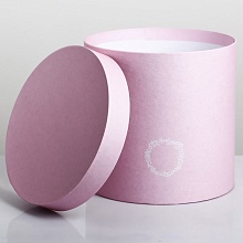 Коробка круглая «Фламинго», 20 × 20 х 20 см