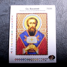 Рисунок на ткани "Св. Василий" 760М