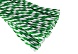 Проволока синельная, спираль двухцв., 6*300мм (20шт) (28409, белый/зеленый)