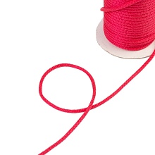 Шнур хозяйственный тип 5 5мм  (3, красный)