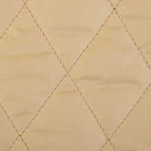 Ткань курточная стежка ромб дюспо 150гр  (3, молочный)