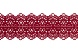 Кружево гипюр №8437 6,5см  (37, вишневый)