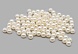 Бусины круглые, пластик, 8 мм, упак./25 гр., 'Астра' (004, топленое молоко)