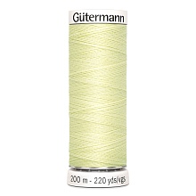 Нить Sew-All 100/200 м для всех материалов, 100% полиэстер Gutermann (292, св.салатовый)