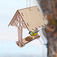 Kopмушка для птиц «Дерево», 18 × 16 × 15 см