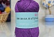 Пряжа для ручного вязания "Вискоза натуральная" 100% вискоза 100г/400м (78, фиолетовый)