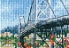 Набор для вышивания РТО "Висячий мост Эрсилью Луш" 9x13,5 см