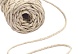 Шнур полиэф.для вязания  3мм с люрексом, 100м (теплый песок с люрексом)