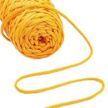 Шнур полиэф. для вязания и макраме  3 мм (спелое манго)