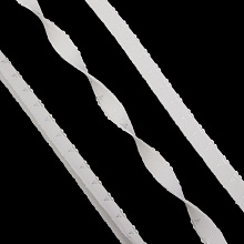 Резинка бельевая с двойным краем 15мм  (белый)