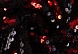 Ткань пайетки двухсторонние на сетке (4, черный/красный)