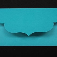 Основа для подарочного конверта №3 комлпект 3шт (006, яр.голубой)