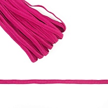 Резина шнуровая 0,7см (уп=10 м±1м)  (10, яр.розовый)