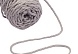 Шнур полиэф. для вязания и макраме  3 мм (классический серый)