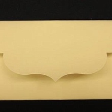 Основа для подарочного конверта №3 комлпект 3шт (302, слоновая кость)