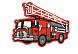 Термоаппликация 'Пожарная машина' 5,5*7,5см, Hobby&Pro