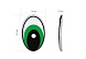 Глазки клеевые овал 19*30мм (1, зеленый)