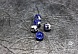 Пуговица шар В115 20L  (10, голубой)