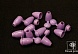 Наконечник пластмассовый (2шт) (6, фиолетовый)