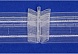 Тесьма для штор BOOGIE 5см прозрачная 2 ряда петель, 2 шнура 1:2.5 
