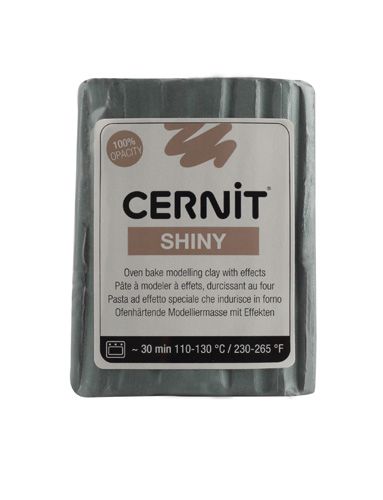 Пластика Cernit SHINY блестящий 56гр (630, т.зеленый)