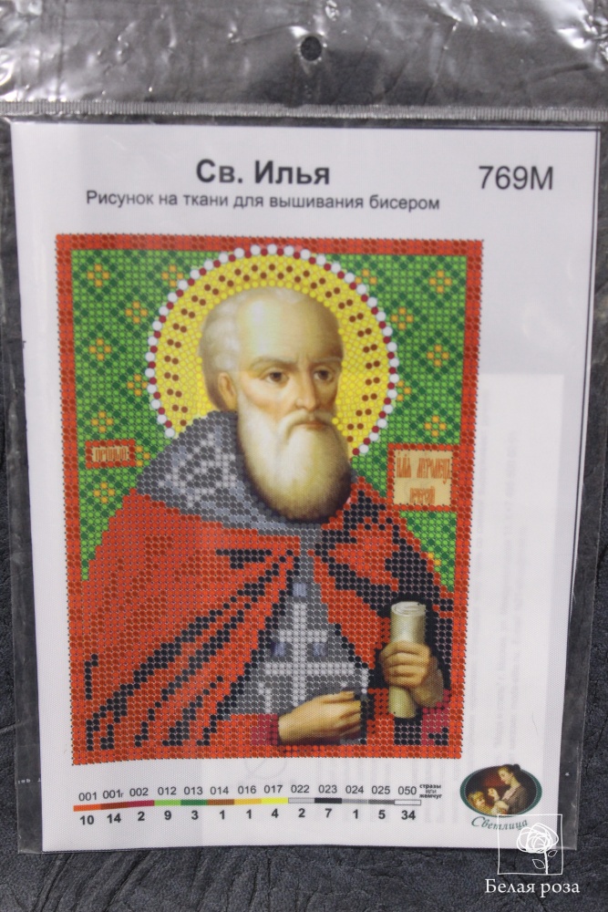 Рисунок на ткани "Св. Илья" 769М