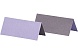 Карточка с именем гостя, 9*4 см, темно-фиолетовая/фиолетовая, 25 шт 220005