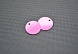 Пайетки голограмма 1,5 см (15-16гр)  (11, розовый)